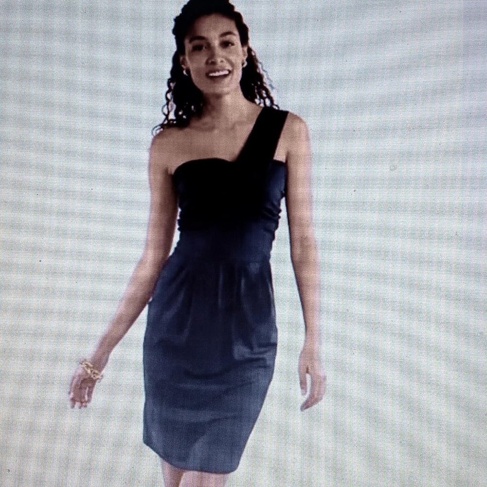 GRETCHEN SCOTT..1 SHOULDER DRESS..M